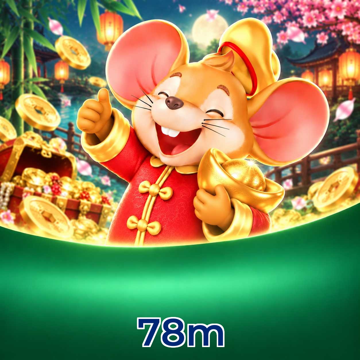 Catálogo de slots da 78m com RTP médio de 96,52%